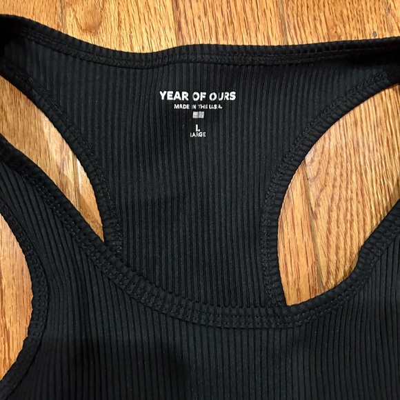 YEAR OF OURS black tank top sz L - Picture 3 of 5